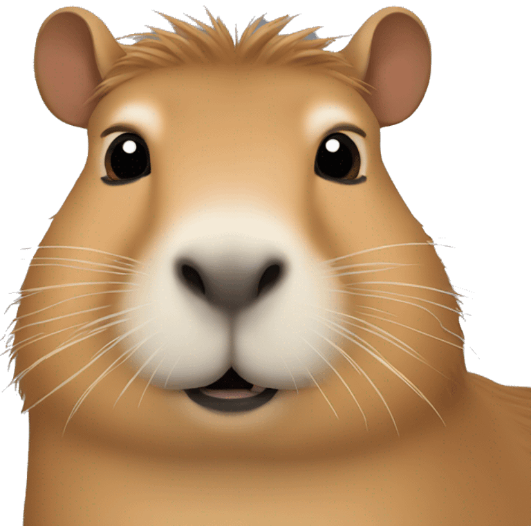 Capybara emoji