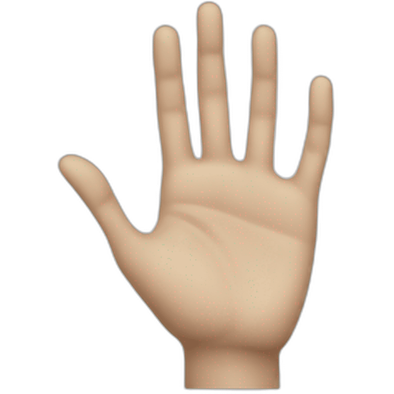 Ai creepy hands emoji