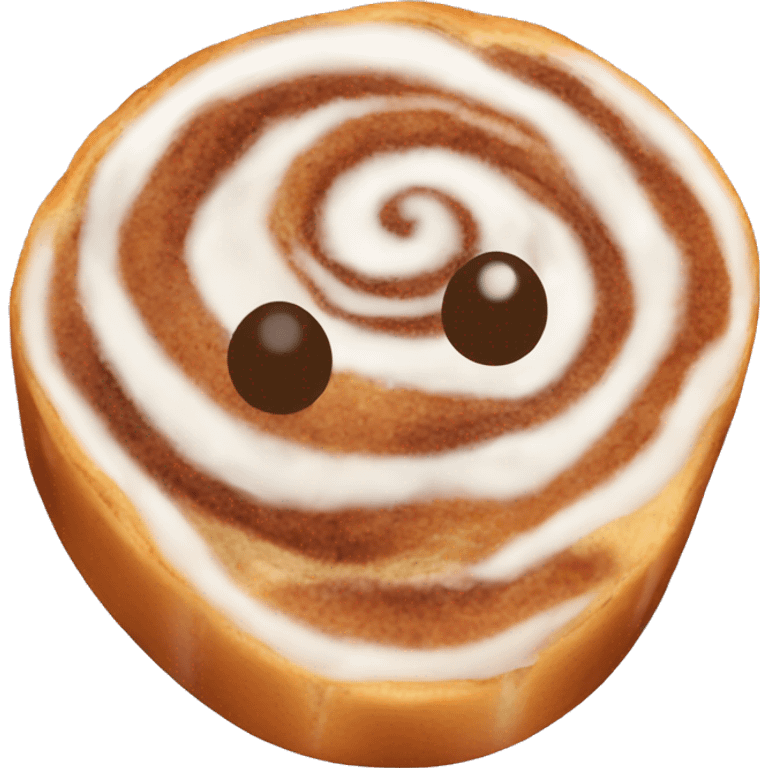 Cinnamon roll emoji