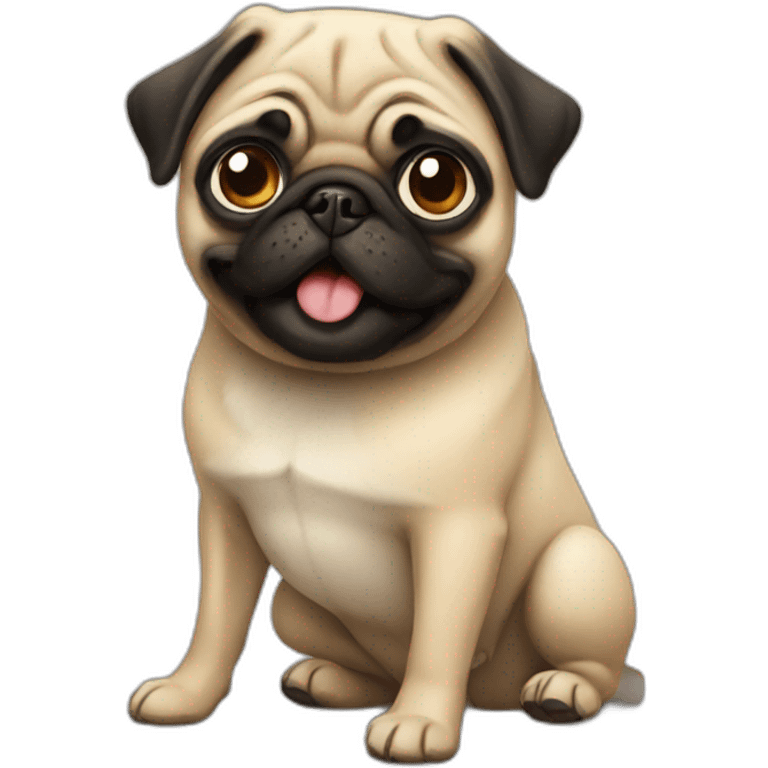 Pug emoji