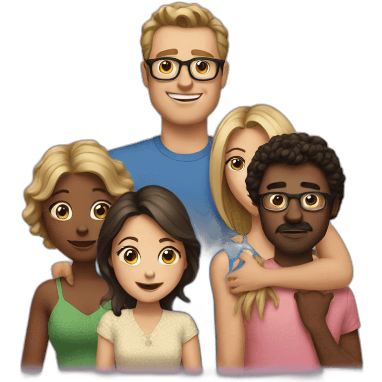 Modern family emoji