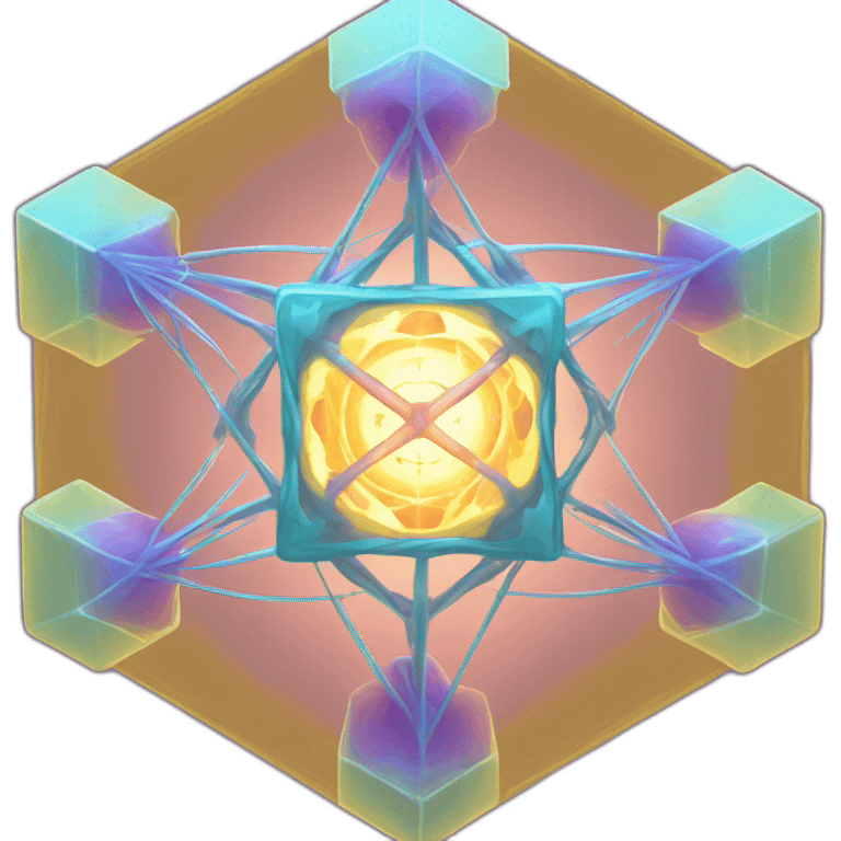 metatron cube healing emoji