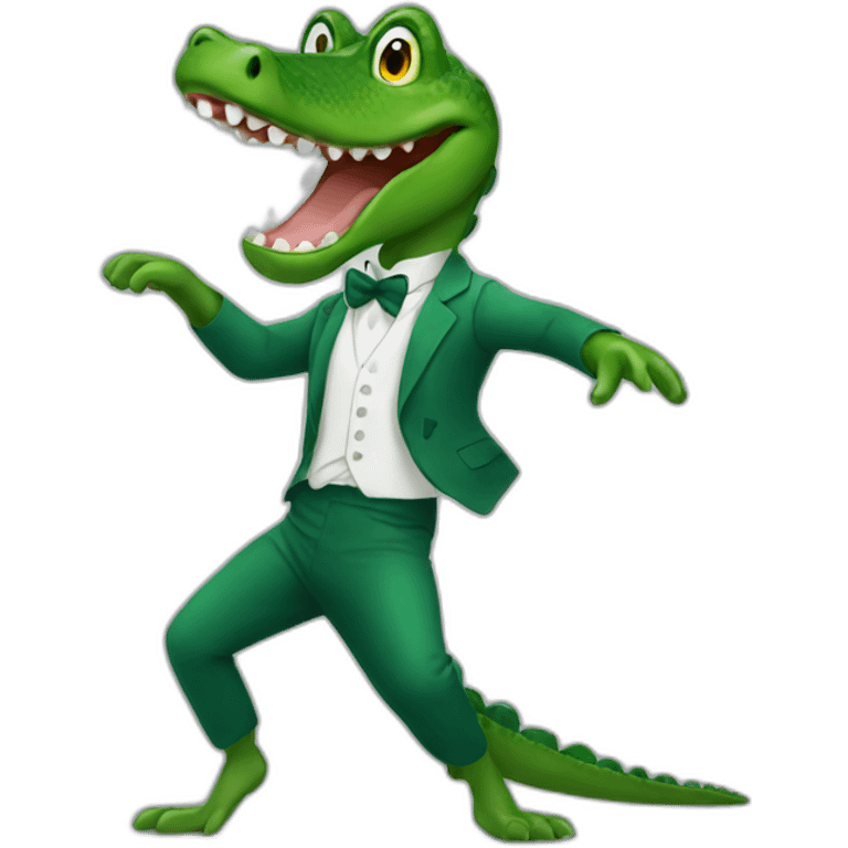 dancing-gator emoji