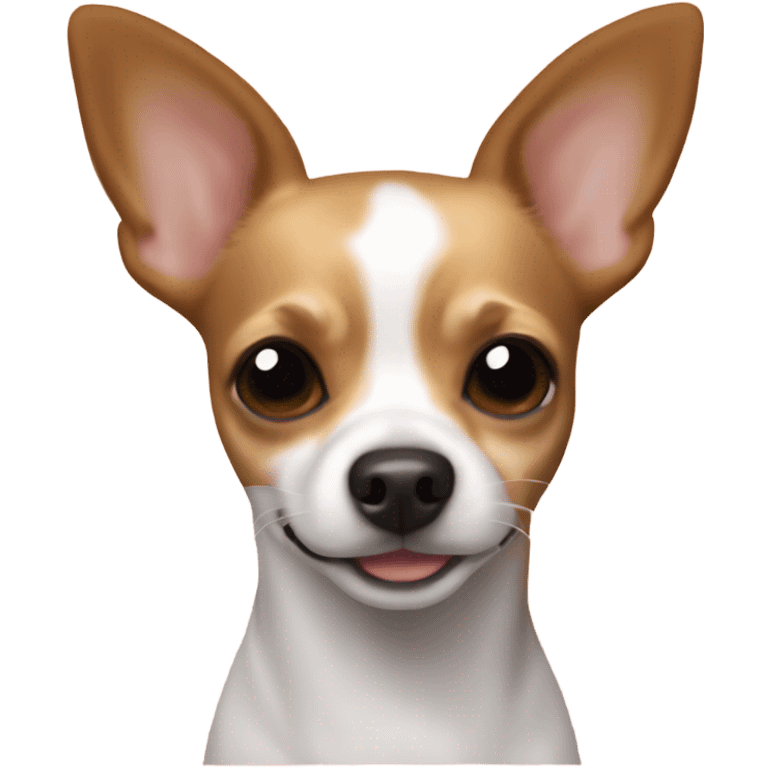 Chihuahua and jack Russell terrier mix emoji