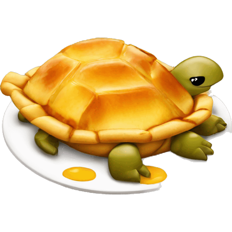 Tortue poutine emoji