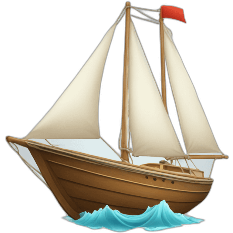 Sailing boat emoji