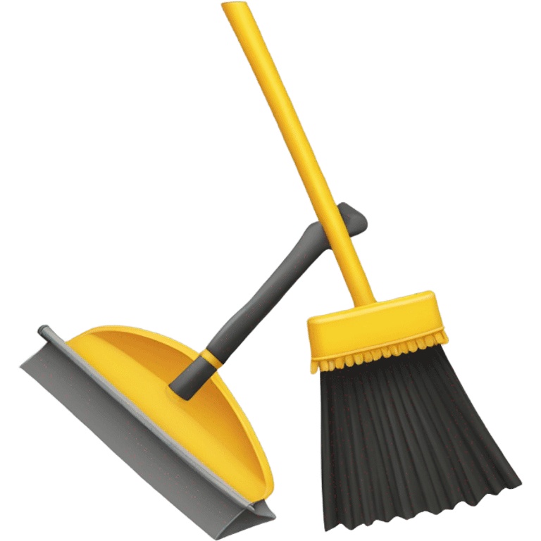 Broom & Dust Pan emoji