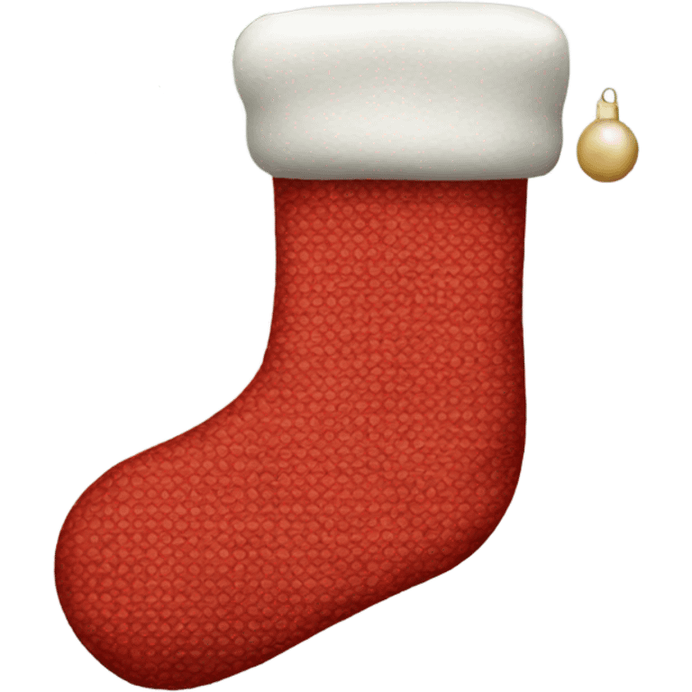 Christmas stocking emoji