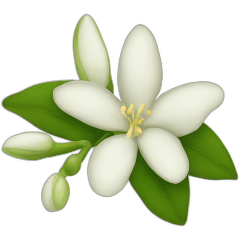 Night Jasmine flower emoji