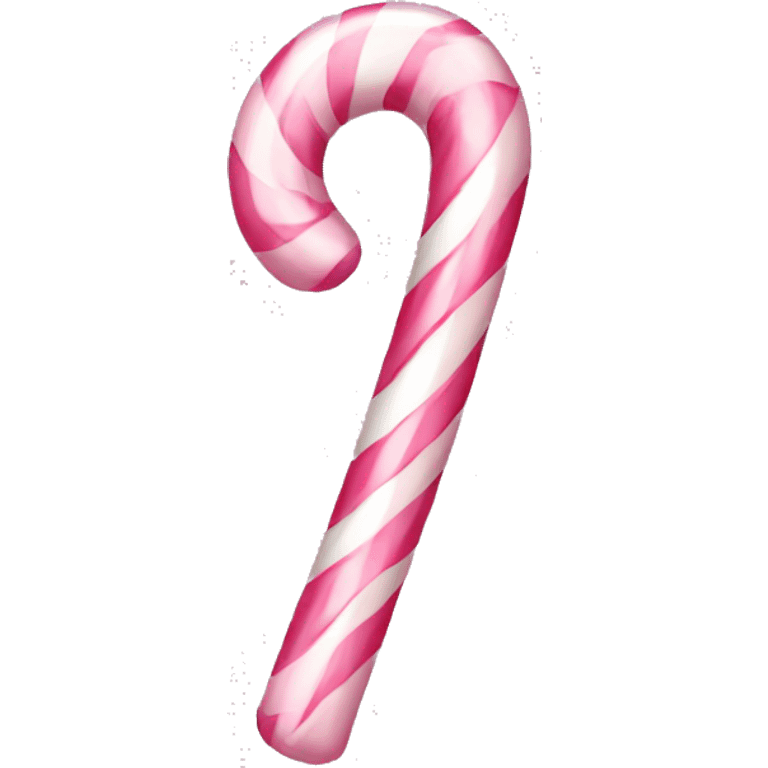 light pink candy cane emoji