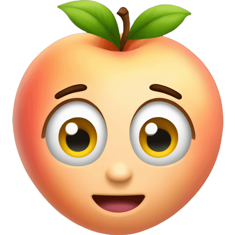 Peach emoji